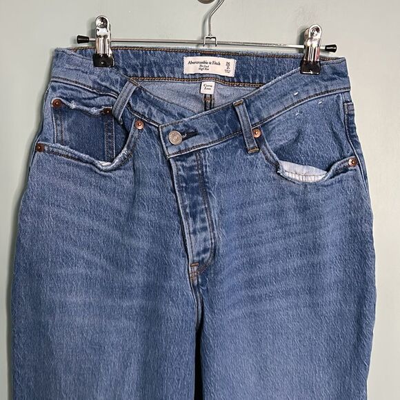 Abercrombie The Dad High Rise Curve Love - Picture 3 of 9